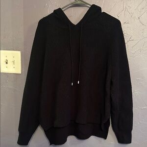 Cyrus Black Hooded Sweater